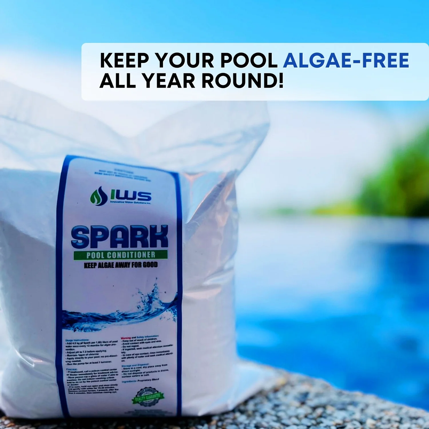 Spark Pool Conditioner - Your Ultimate Guard Against Algae
